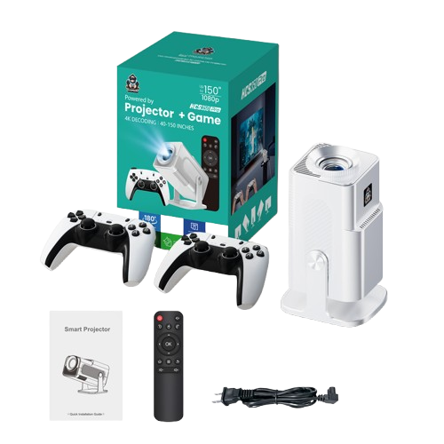 Projecteur Gaming - Pack complet - + 30 000 jeux inclus