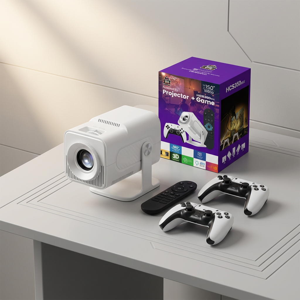 Projecteur Gaming - Pack complet - + 30 000 jeux inclus